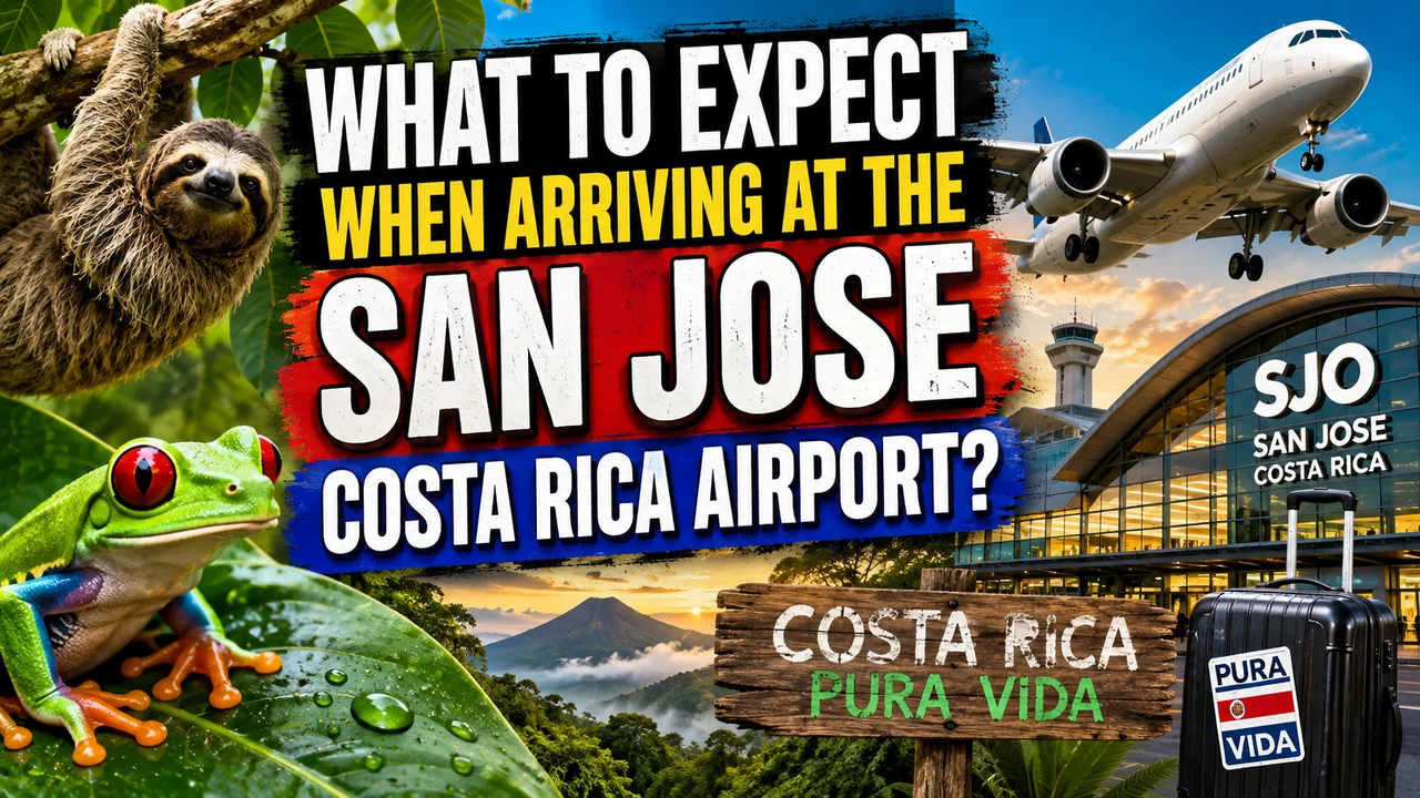 What to expect arriving at San Jose airport, Costa Rica