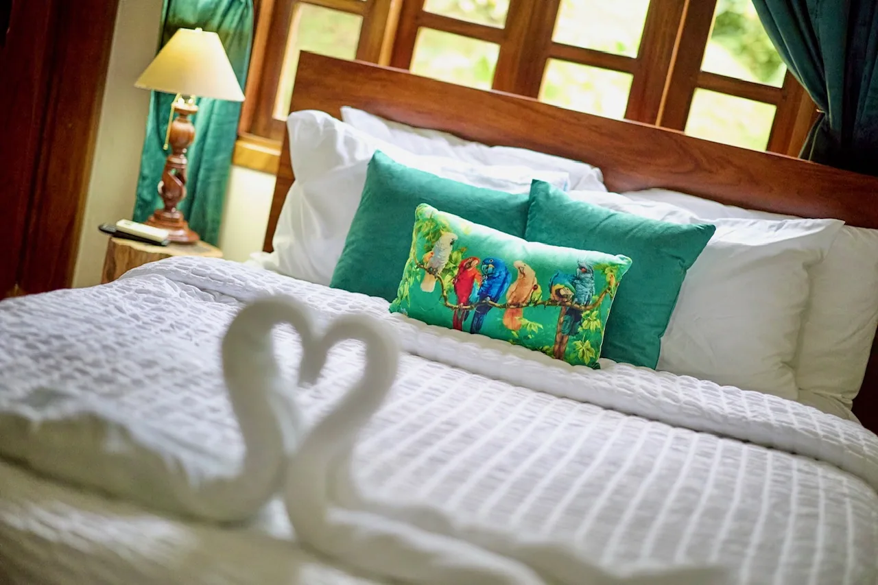 Beautiful Rooms at the Majestic Lodge in La Fortuna Costa Rica