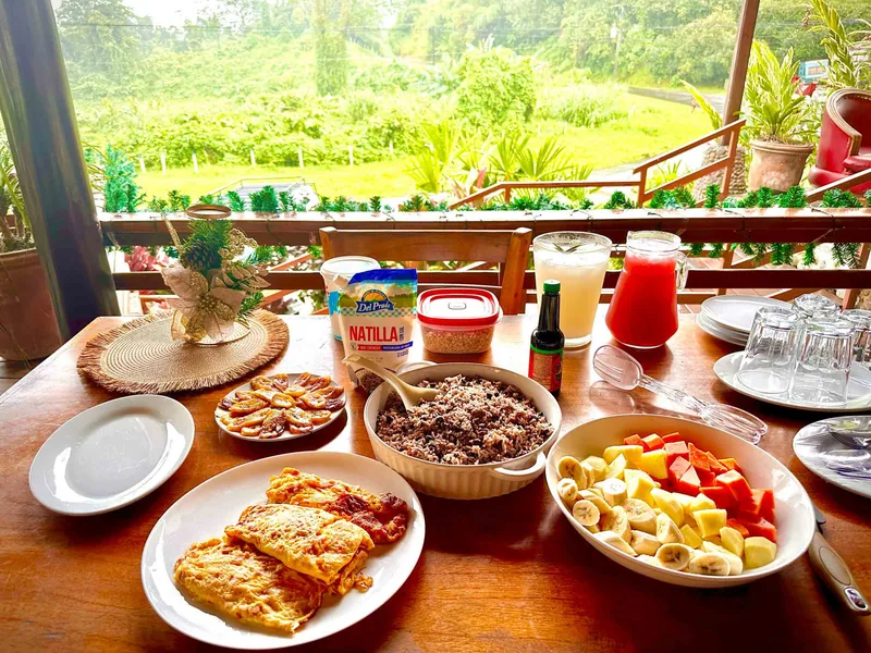 Costa Rica Food at the Majestic Lodge in La Fortuna, Costa Rica